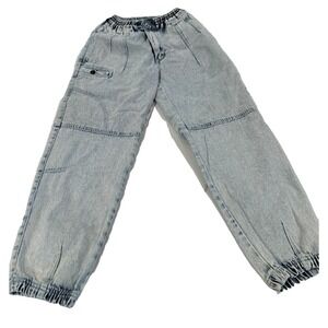 Kid's Vintage Parachute Jogger Denim Jeans Maneuvers 10 Kids Boys Girls